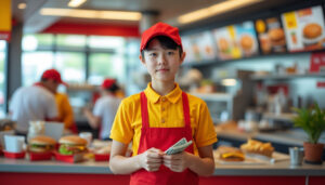 découvrez combien gagne un jeune de 16 ans chez mcdonald’s : salaire horaire, rémunération selon le temps de travail et règles applicables aux mineurs.